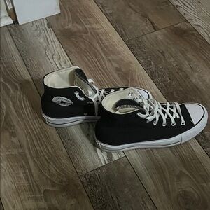 Converse Black and White High-Tops